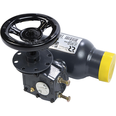 Кран стальной шаровой цельносварной DN 125-100 PN 25 стандартнопроходной приварной 315мм с редукт. RJIP-WW РИДАН 065N0146R купить в Челябинске | "Проконсим"